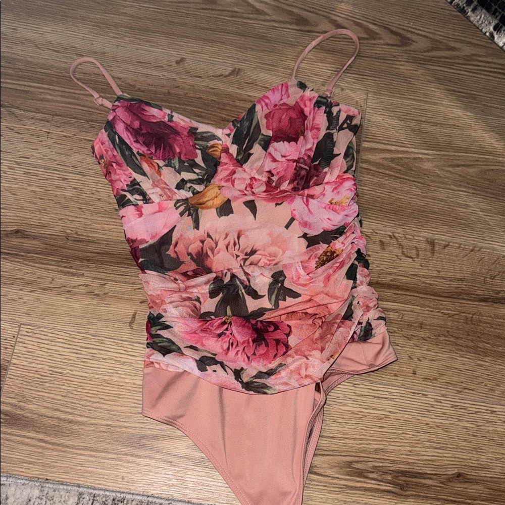 Express Blush Pink Bodysuit